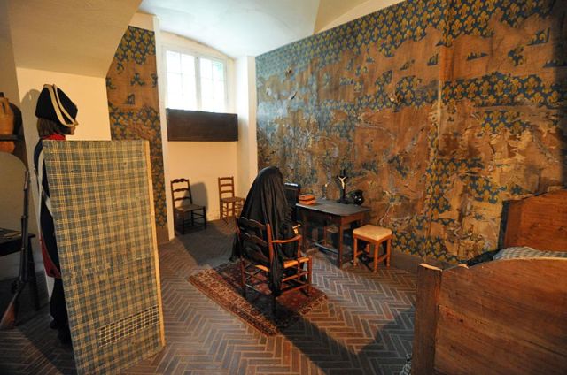 Marie Antoinette's cell in the Conciergerie.