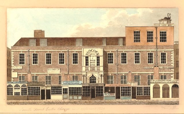 Exeter Exchange, courtesy of the British Museum.