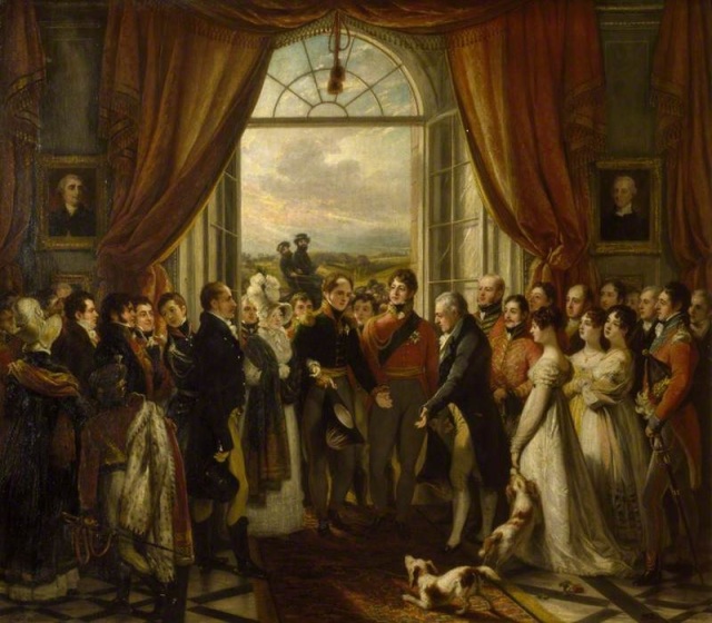 The Allied Sovereigns at Petworth, June 1814
