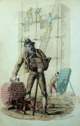 Bricklayer's labourer, c.1820