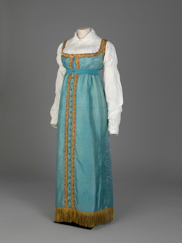 Princess Charlotte of Wales' Russian style dress.