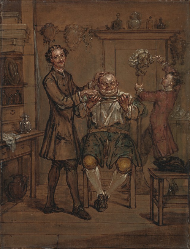 The Barber's Shop, 1760s