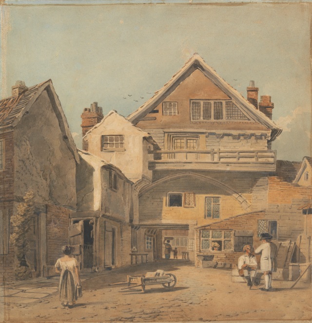 A View of Norwich. John Varley. Yale Center for British Art 