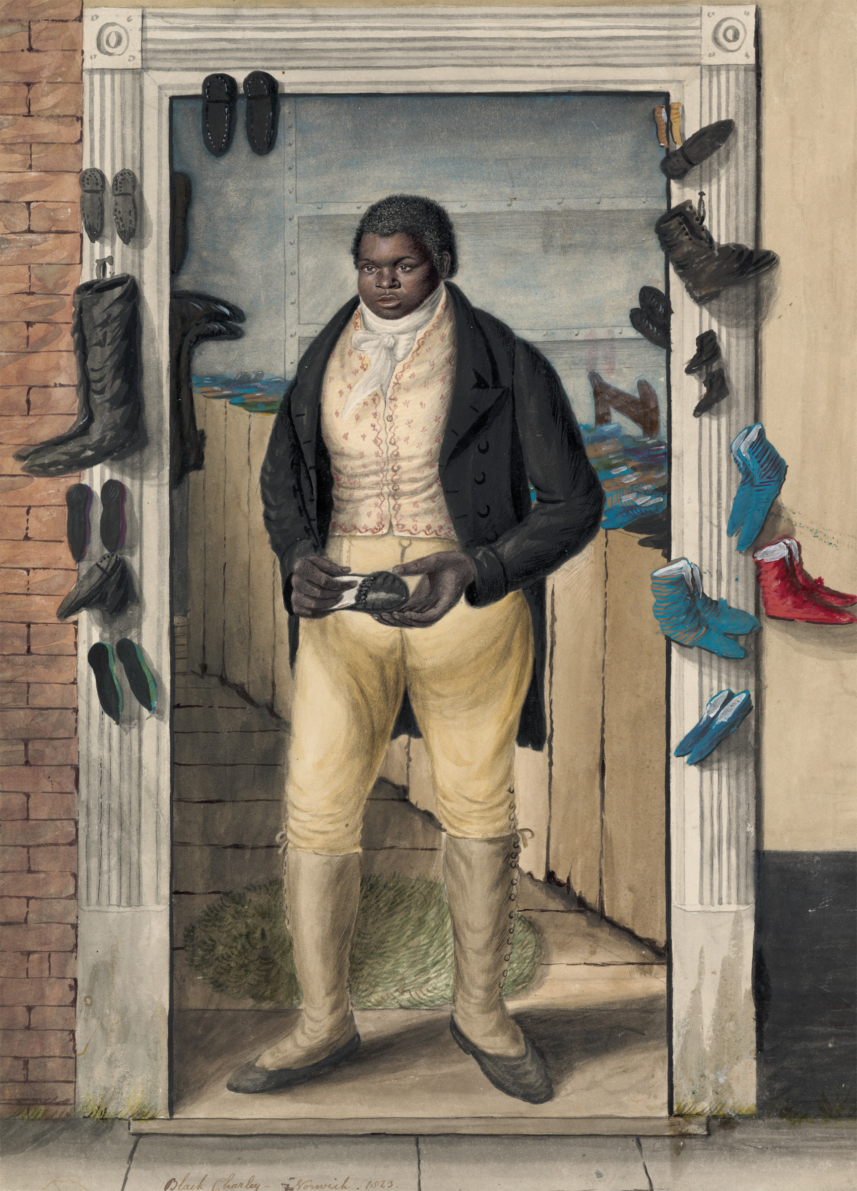 Black Charley, Bootmaker, Norwich, 1823