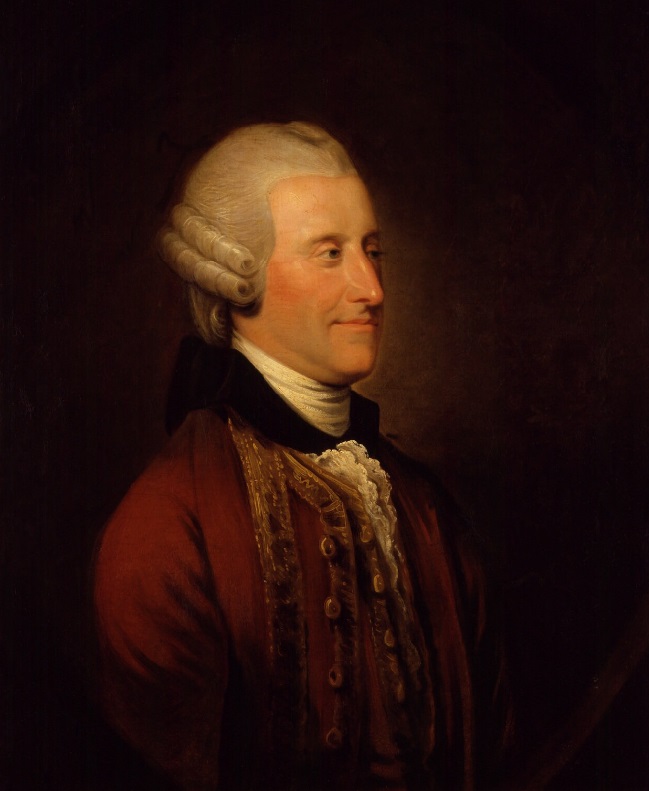 John Montagu, 4th Earl of Sandwich after Johan Joseph Zoffany. National Portrait Gallery