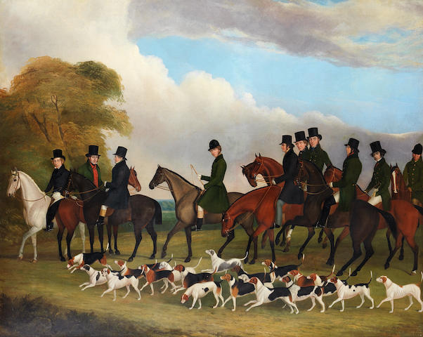 Member of the Hopton Hunt by John Paul 1841